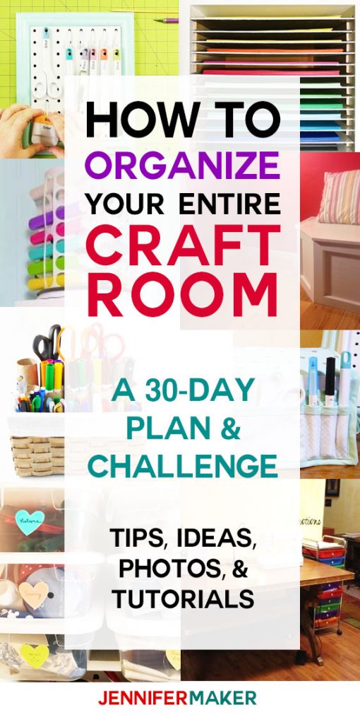 Create Your Own DIY Pegboard Craft Organizer - Jennifer Maker