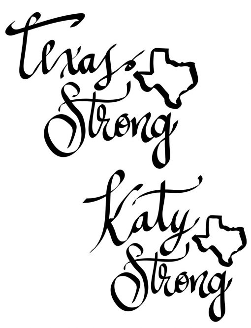 Stay Strong Katy Texas Decals Designs | SVG DXF PDF