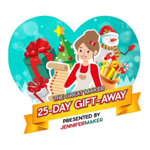 The Great Maker 25-Day Gift-Away Extravaganza for 2020