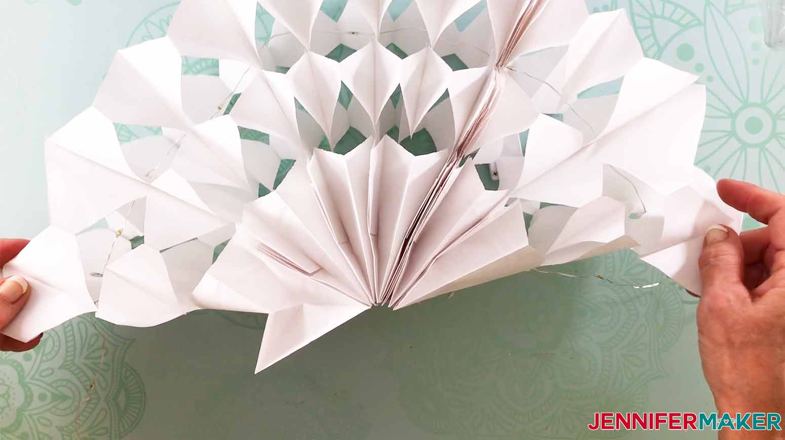 Giant Paper Snowflakes — Easy & Fast Holiday Decor! - Jennifer Maker