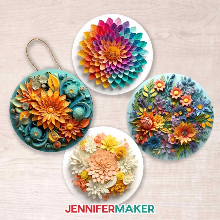 DIY Sublimation Ornaments: With Free Christmas Sublimation Designs! -  Jennifer Maker