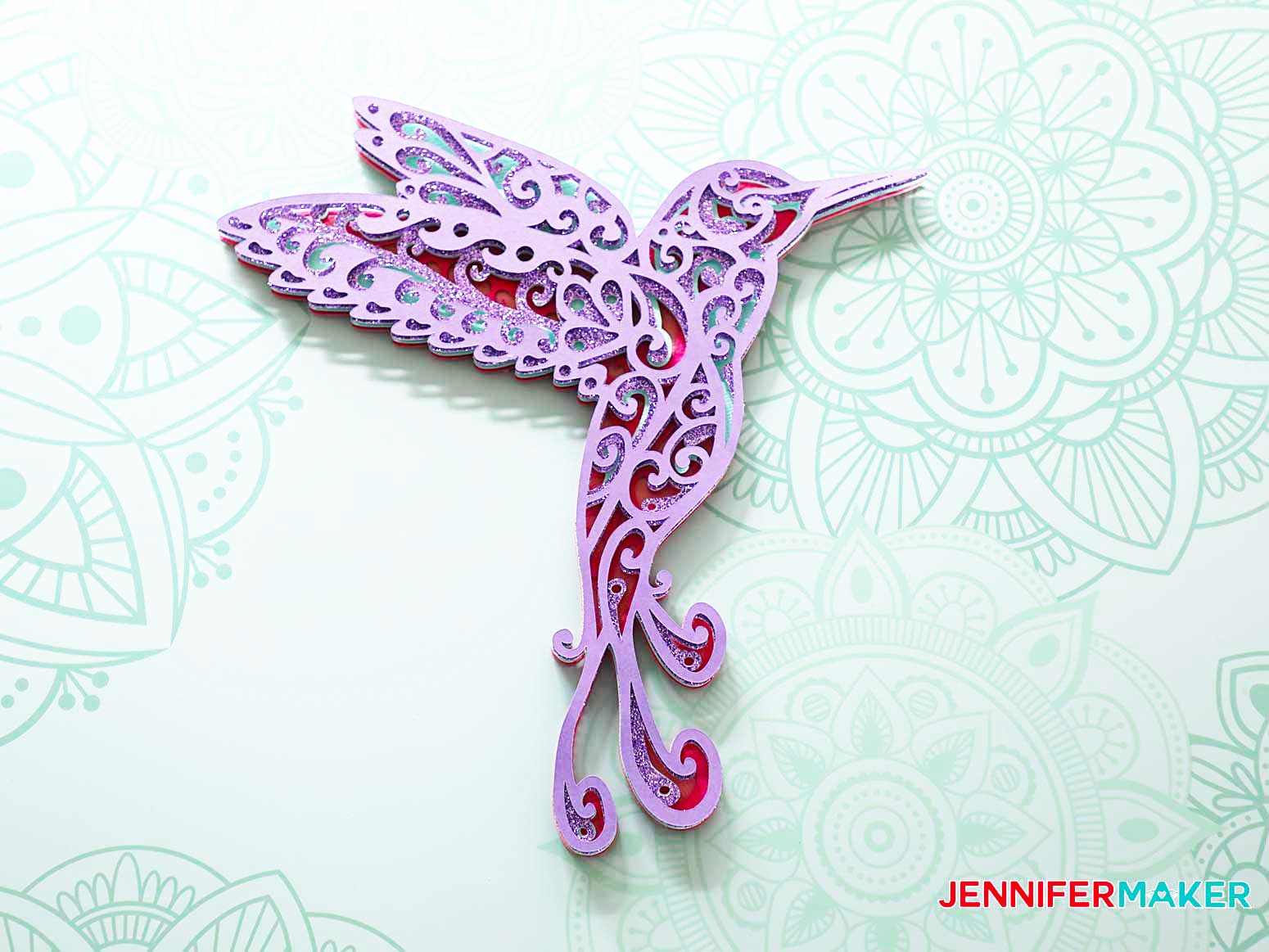 Download Hummingbird SVG: Make a 3D Layered Design With Your Cricut ...