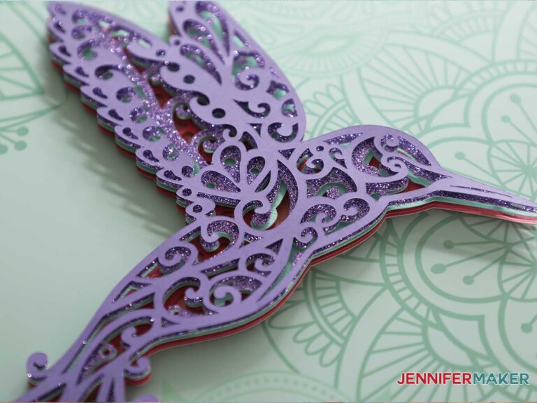 Download Hummingbird SVG: Make a 3D Layered Design With Your Cricut ...