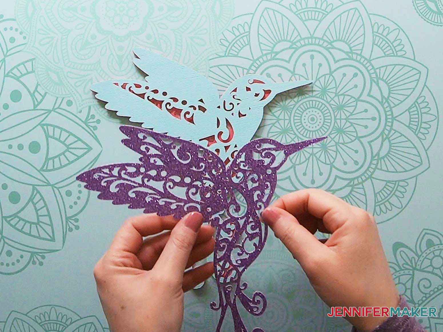 Download Hummingbird Svg Make A 3d Layered Design With Your Cricut Jennifer Maker