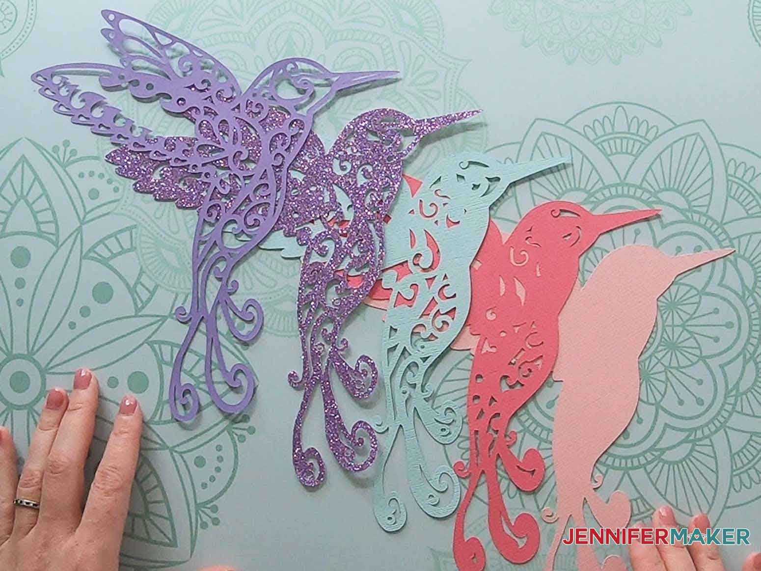 Download Hummingbird Svg Make A 3d Layered Design With Your Cricut Jennifer Maker