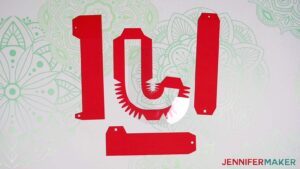 3D Letters With Shaker Pieces to Celebrate the New Year! - Jennifer Maker