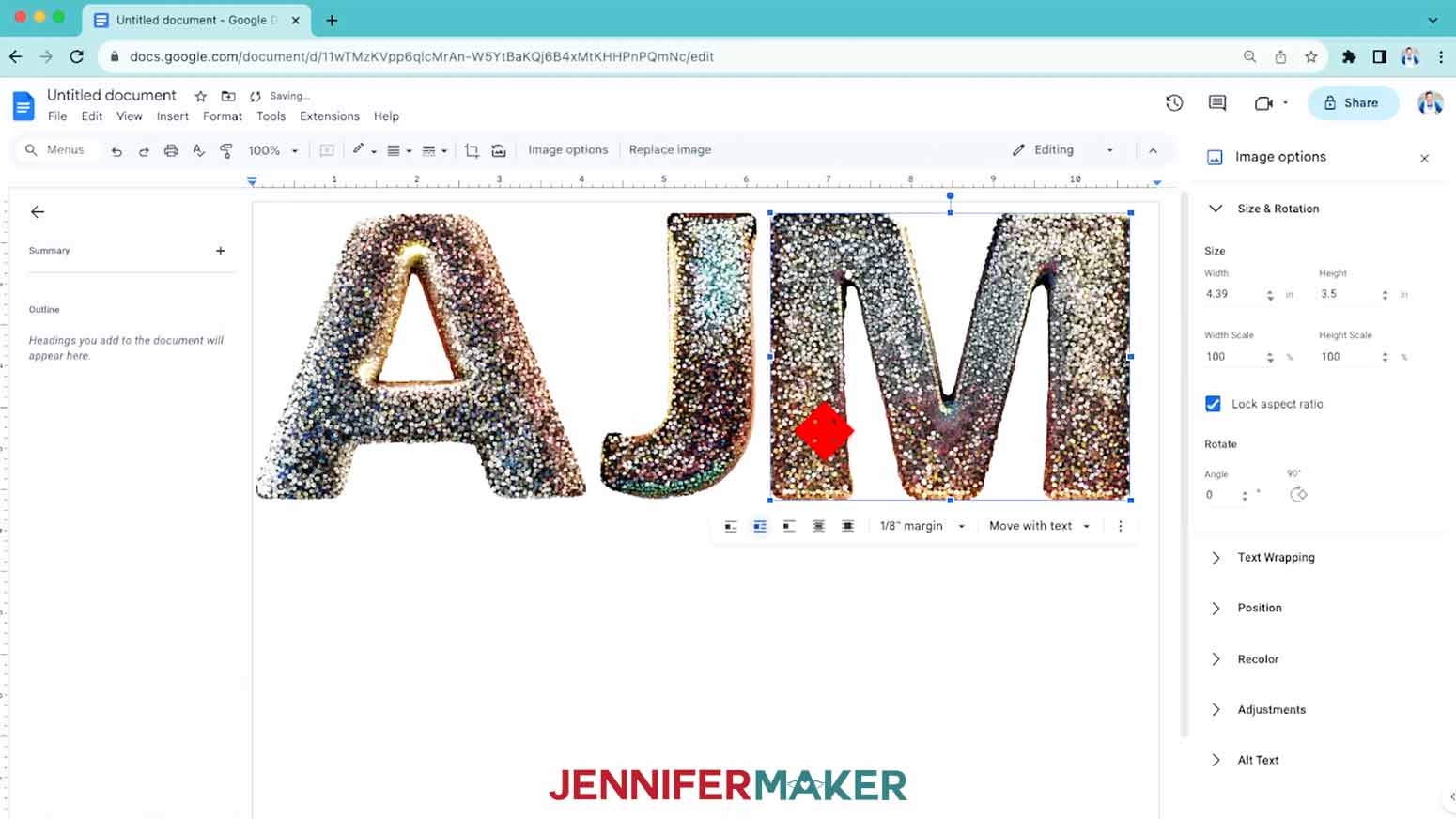 ai art ethics resize letters to 3.5 inches wide