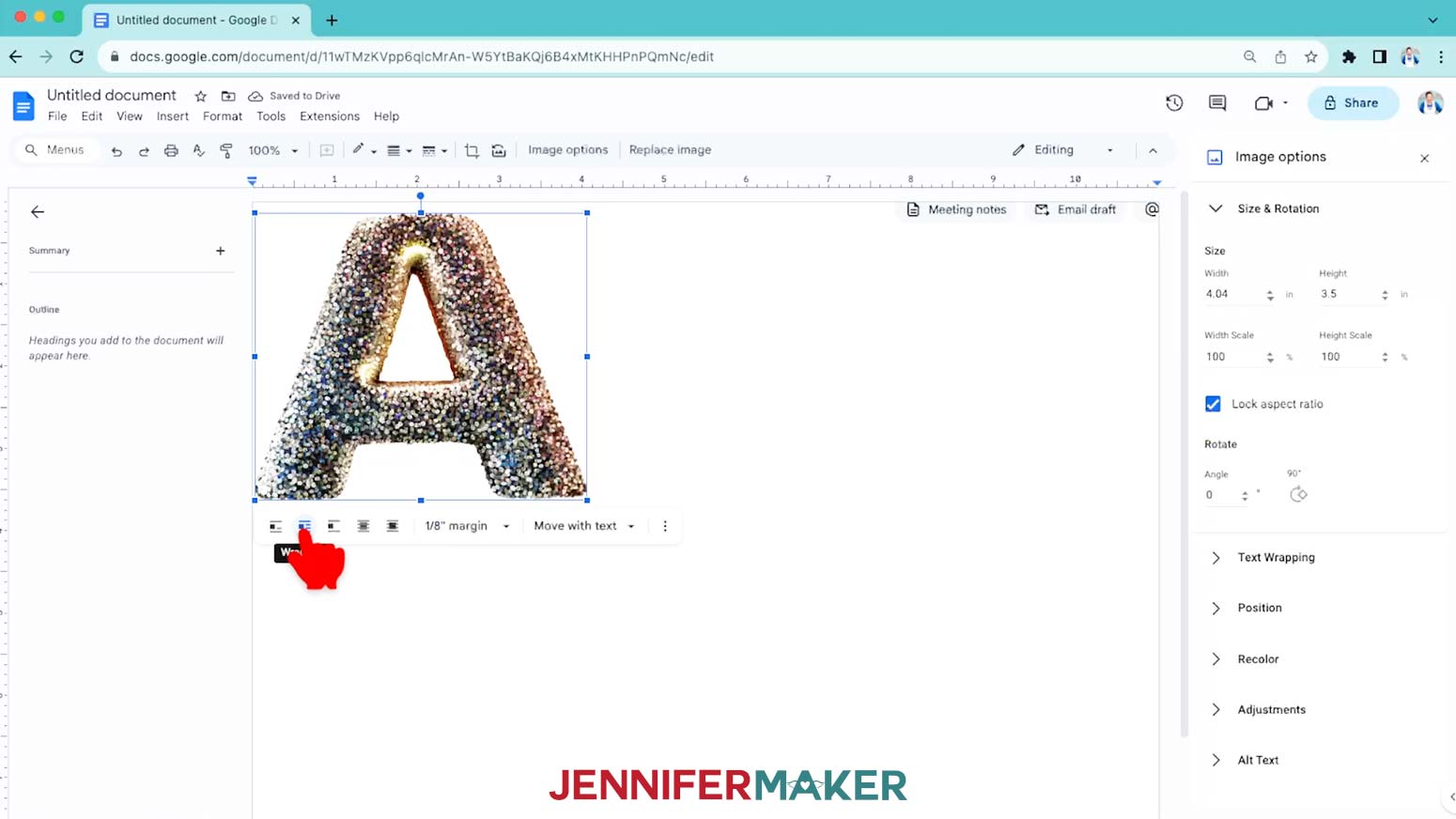 ai art ethics wrap text to position anywhere on the page