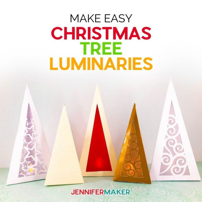 Download Christmas Luminaries - 3D Tree SVG Design - Jennifer Maker