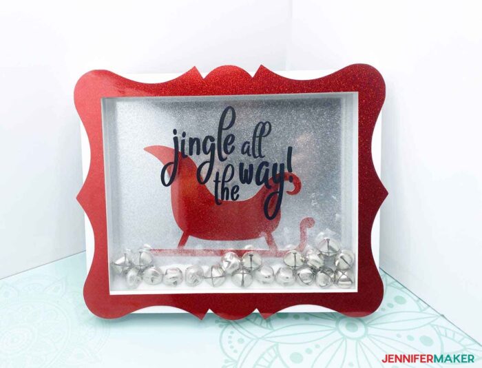 Christmas-craft-red-sleigh-JenniferMaker-Finish