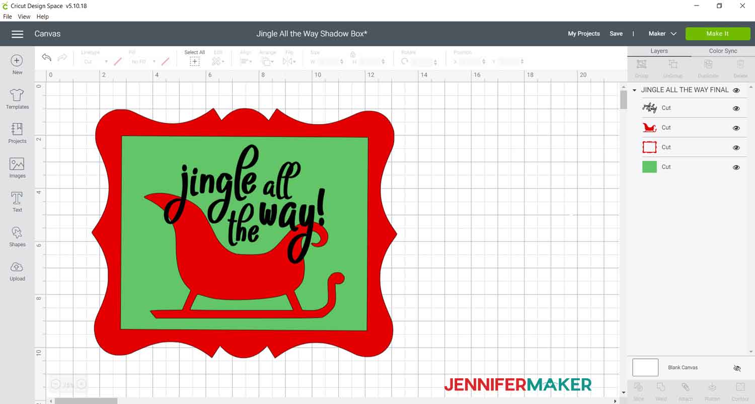 Download Christmas Shadow Box A Fun And Festive Decoration Jennifer Maker