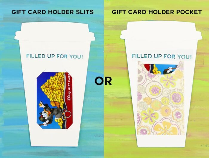 Take-Out Coffee Cup Gift Card Holder
