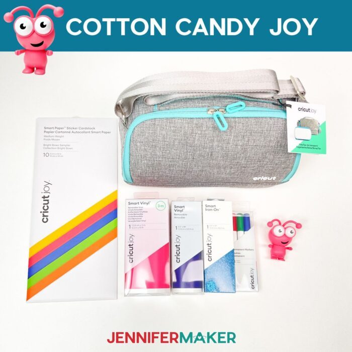 Cricut Cotton Candy Mystery Box contents