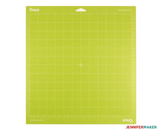 The Green StandardGrip Cricut Cutting Mat for medium-weight materials