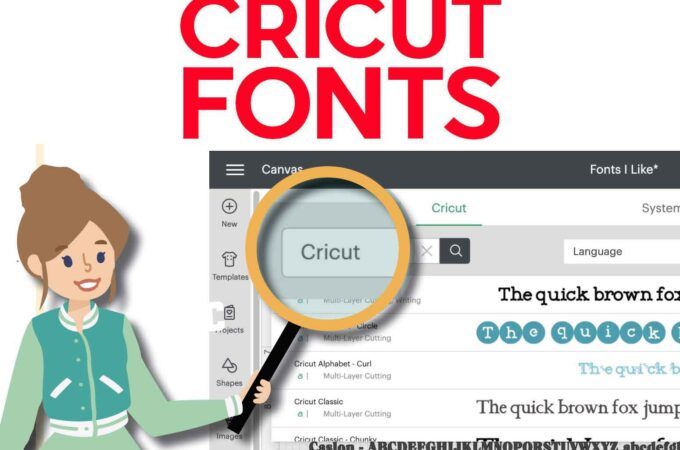 Cricut Fonts List: How to Find the Best Fonts in Cricut Design Space + Free Cheat Sheet!