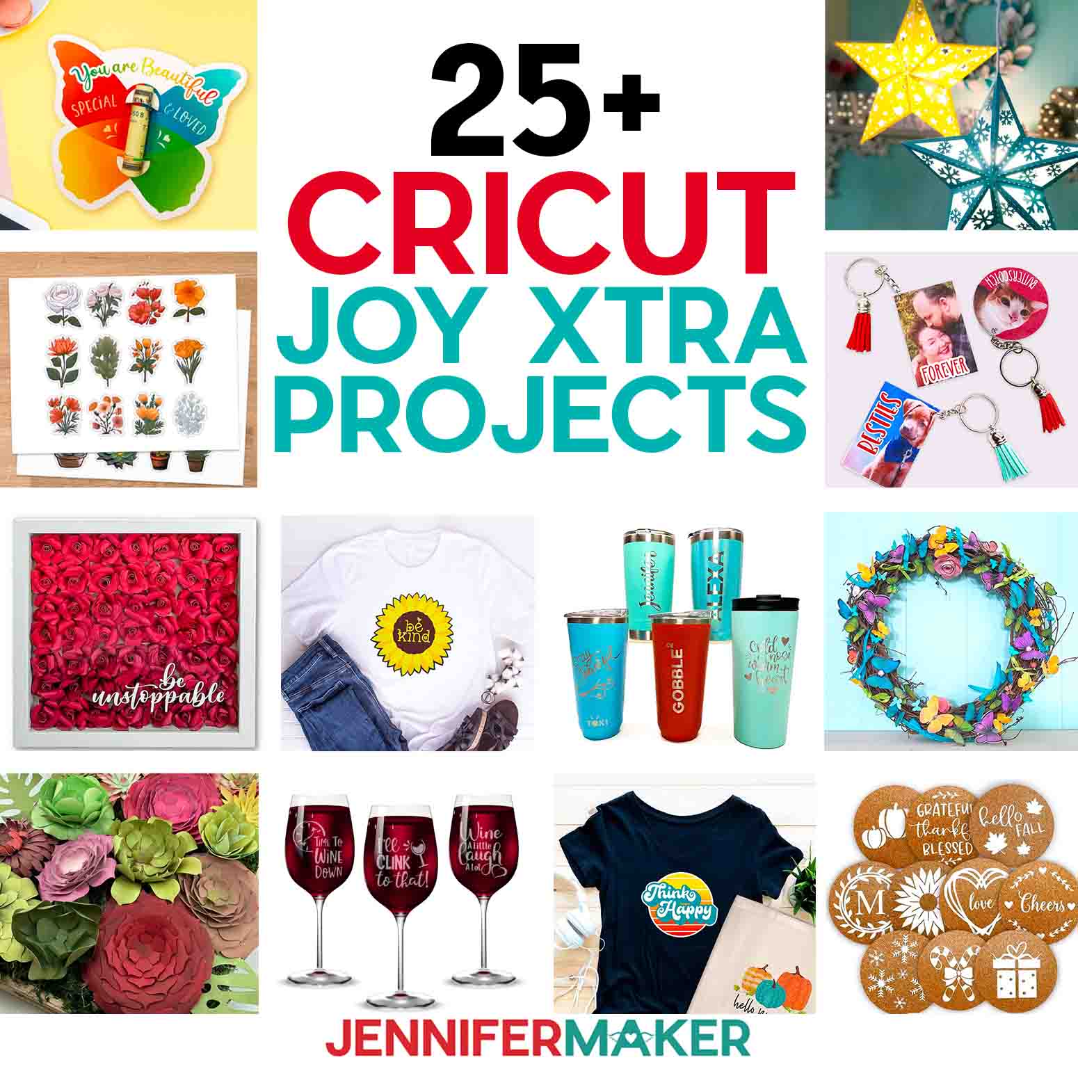 Cricut Joy Xtra/Maker/Explore Papier Autocollant Imprimable