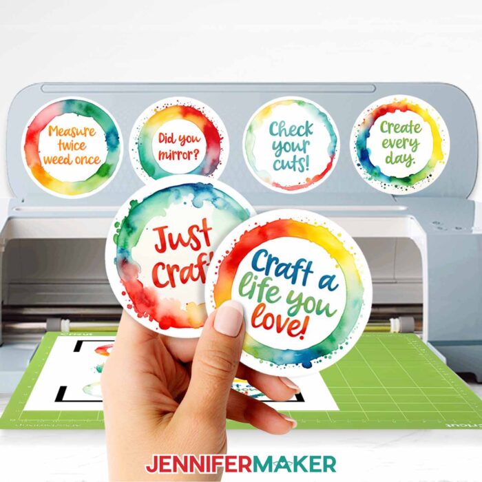 Cricut Print and Cut Size: How to Print Full Pages! - Jennifer Maker