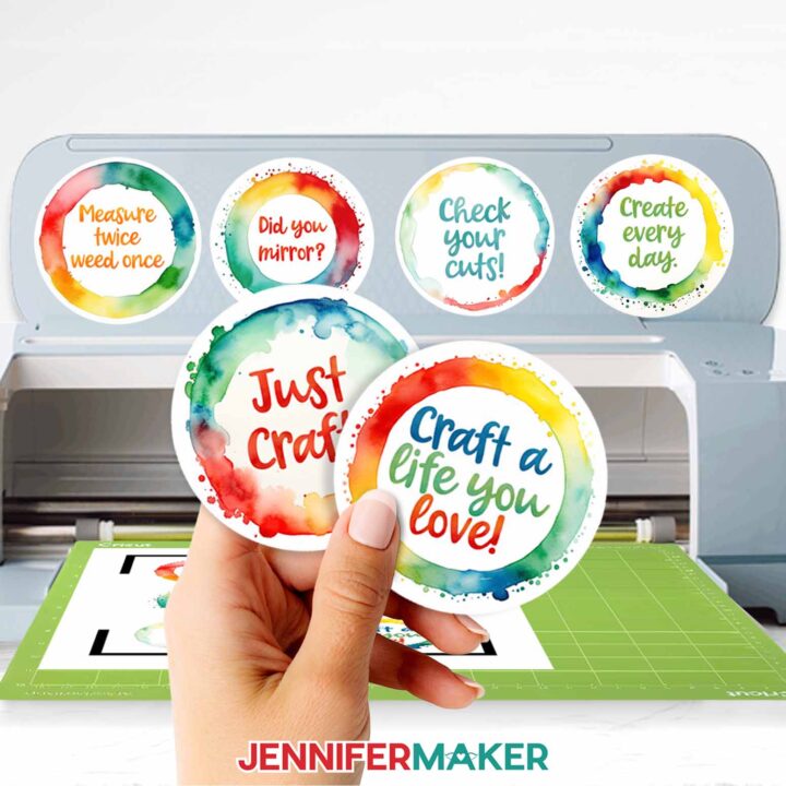 PREVIEW: Cricut for Beginners Reminder Stickers