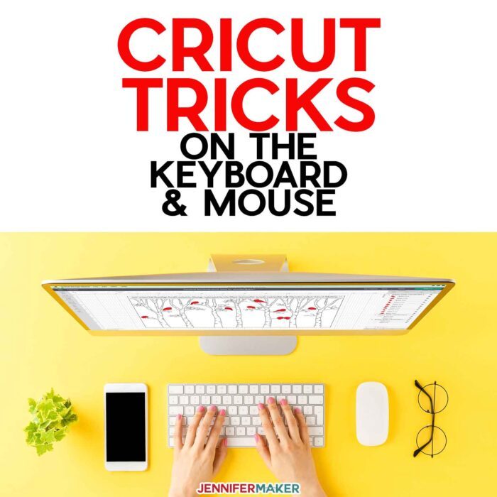 Cricut Tricks: Keyboard Shortcuts and Mouse Tips Cheat Sheet - Jennifer ...