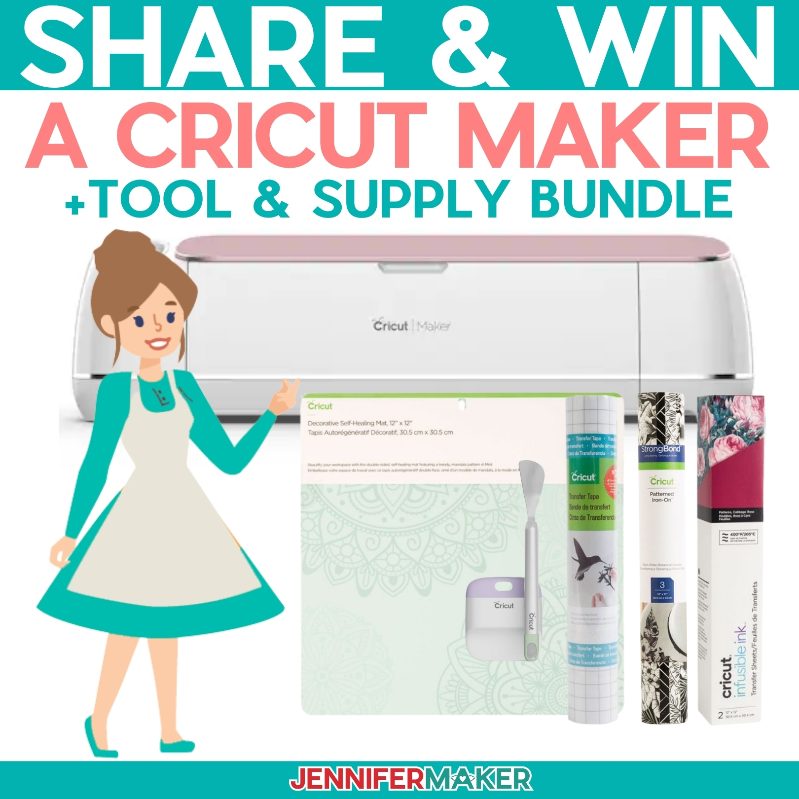 Cricut Giveaway: Enter to Win! - Jennifer Maker