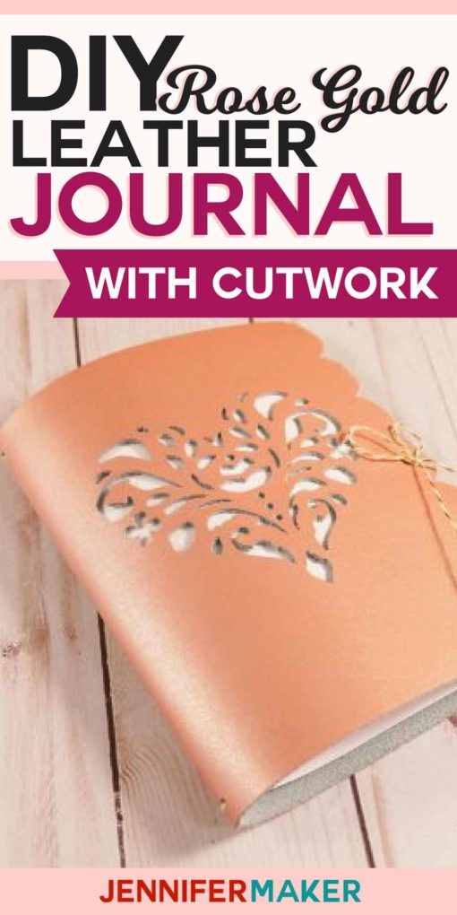 Personalized Leather Journal - DIY with Cricut Maker - Sew What, Alicia?