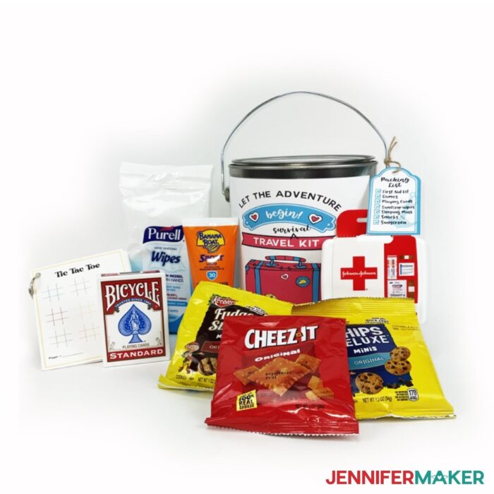 DIY Survival Kits: Fun Gifts for Travel & Christmas! - Jennifer Maker