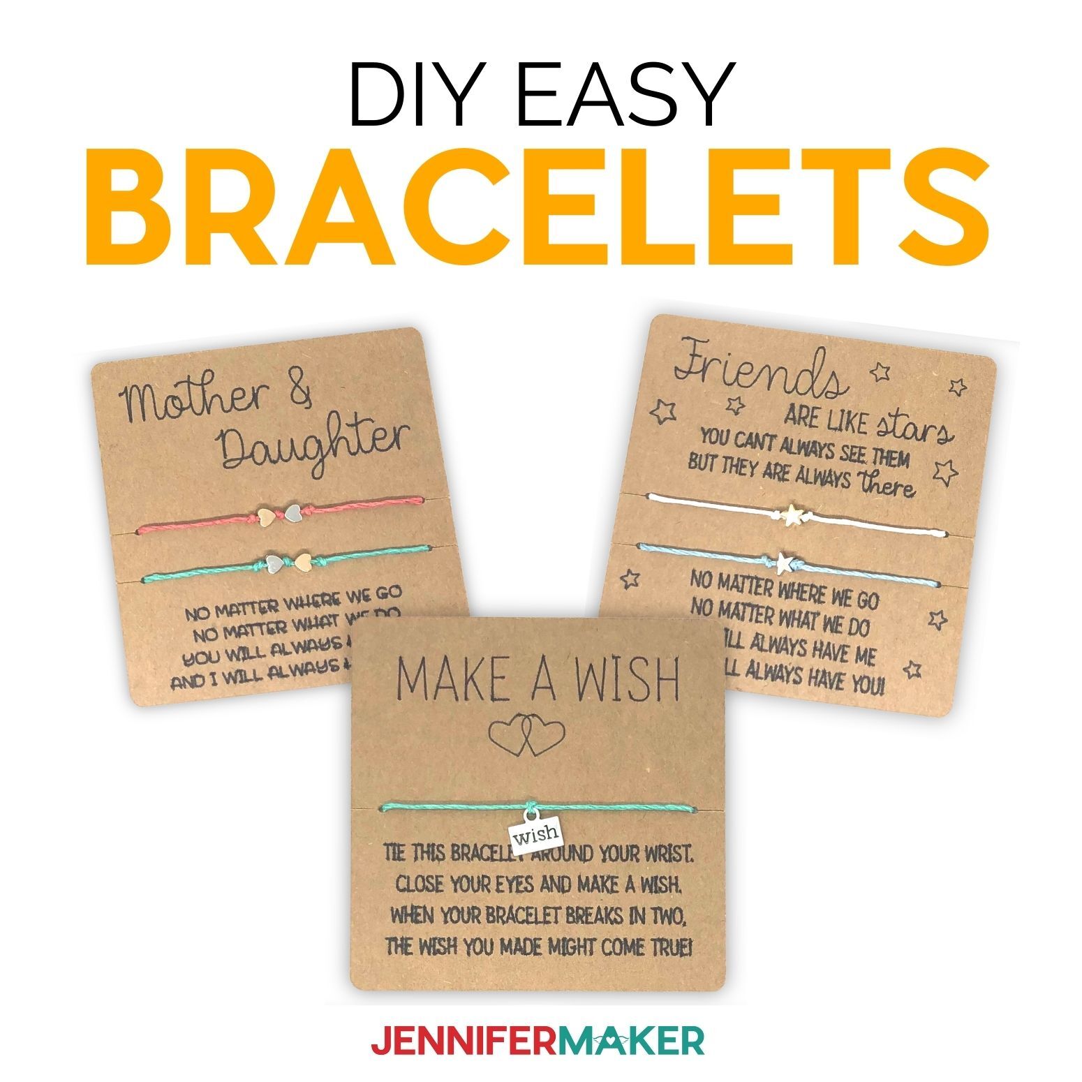 DIY Wish Bracelets: Easy Gifts for Classmates & Friends