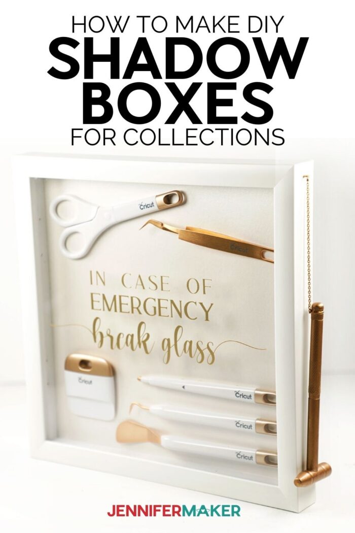 DIY Shadow Boxes for Collections: Pets, Travels, & Savings! - Jennifer Maker