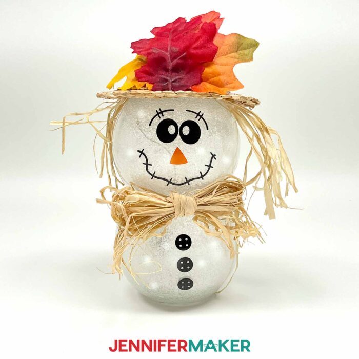 Light-Up Snowman For Under $10: Dollar Tree Craft! - Jennifer Maker