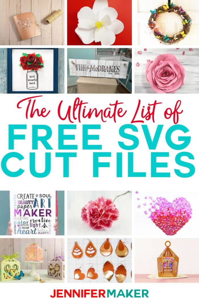 High Quality Free SVG Cut Files are hard to find. I have compiled a list of the best sites to find free cut files for your crafting projects. #svg #svgfile #cricut #papercrafts #papercrafting