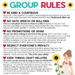 Group Mission Statement and Community Rules - Jennifer Maker