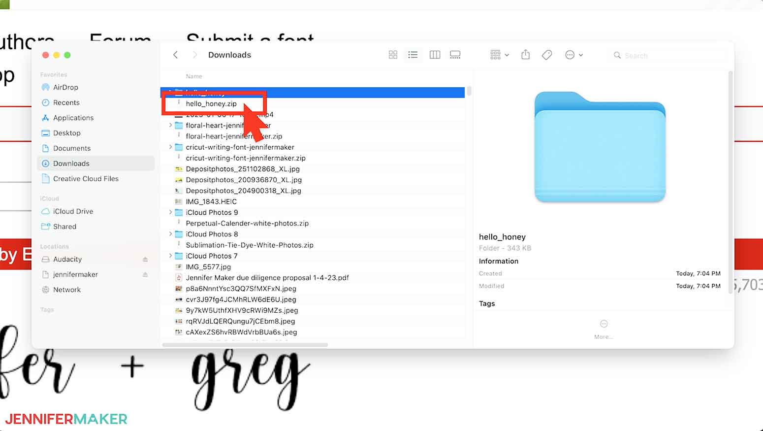 how to download fonts from dafont to cricut on mac