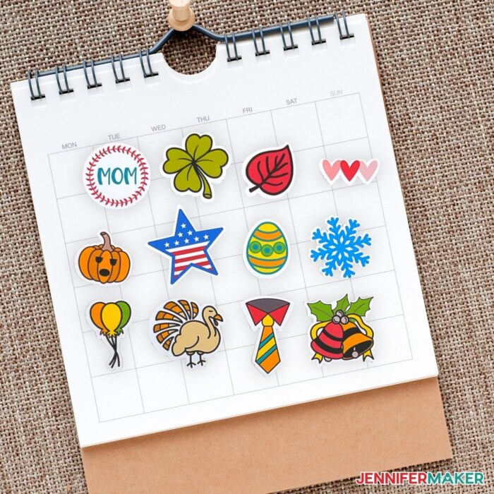 how to make stickers on a cricut jennifer maker