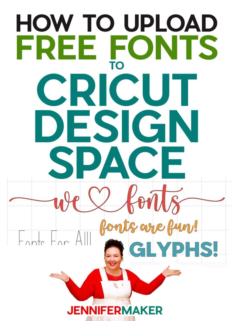 How to Get Fonts from Dafont to Cricut & Use the Secret Characters ...