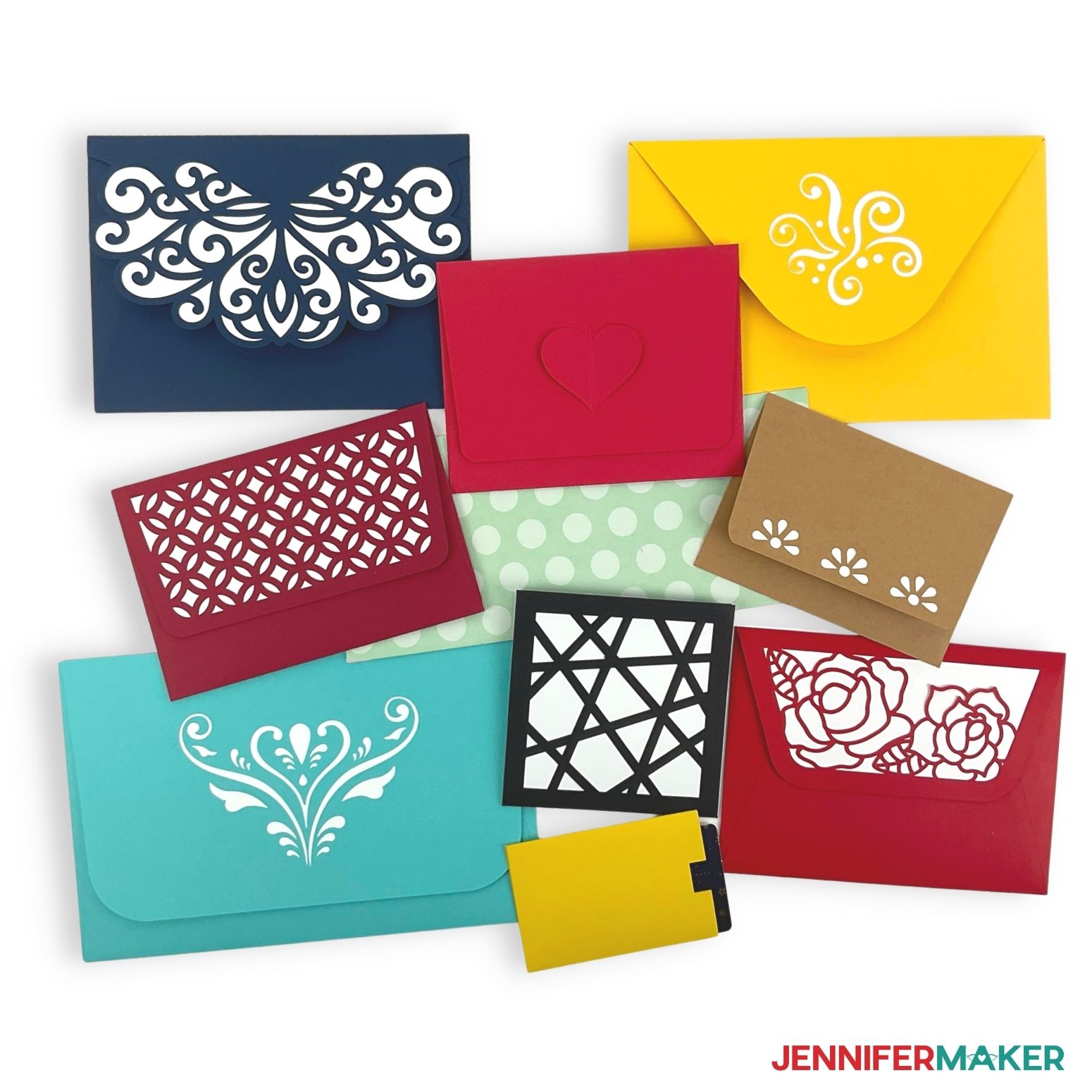 How to Make Envelopes in 12 Sizes + 30 Designs! - Jennifer Maker