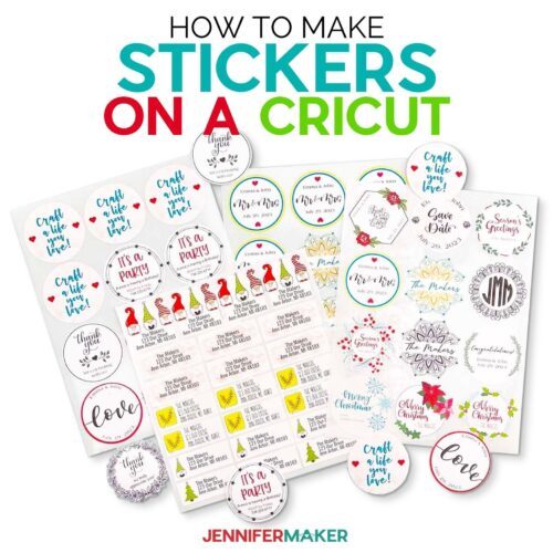 How to Make Stickers with Cricut + 4 Ways to Waterproof Them Four Methods!