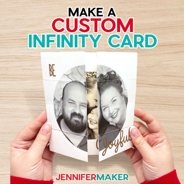 How To Make An Infinity Card With Never Ending Photos!