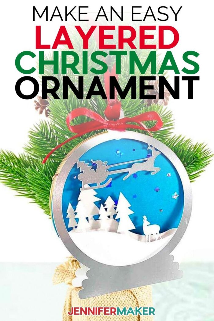 Paper Christmas Ornaments A 3d Layered Light Up Design Jennifer Maker