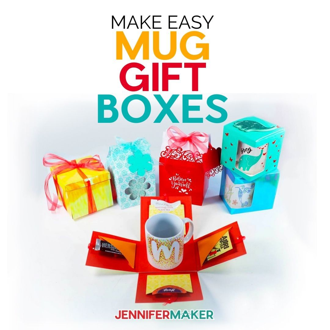 DIY Mug Gift Boxes: Cute Designs for Cricut Mugs