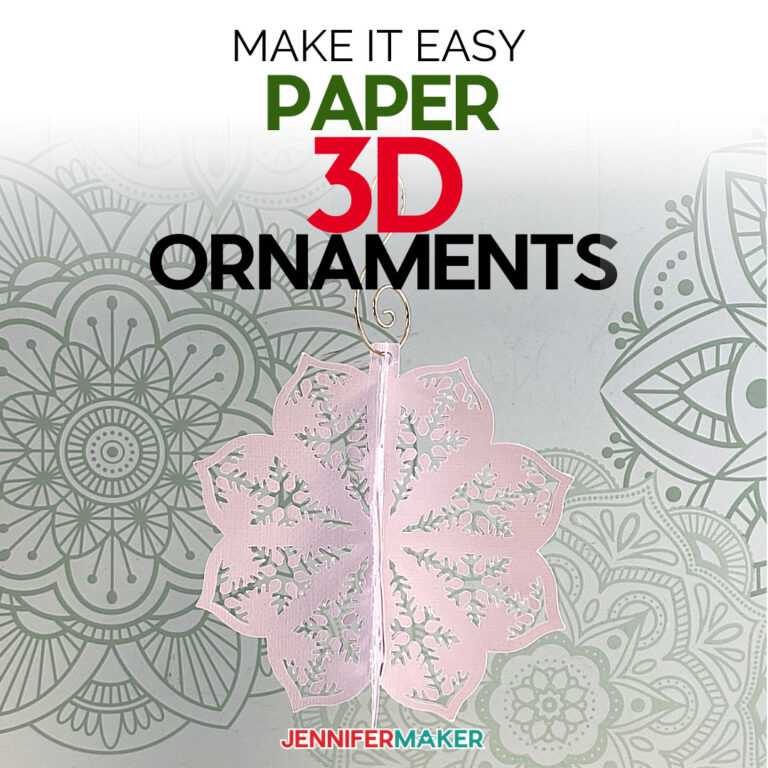 DIY Paper Cut Ornaments — Easy & Beautiful!