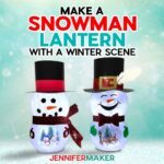 Merry Maker Mingle Day 2: Snowman Lantern