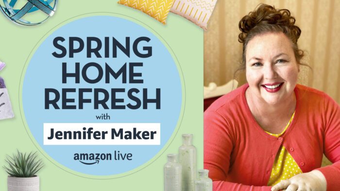 Spring Home Refresh Ideas on Amazon Live