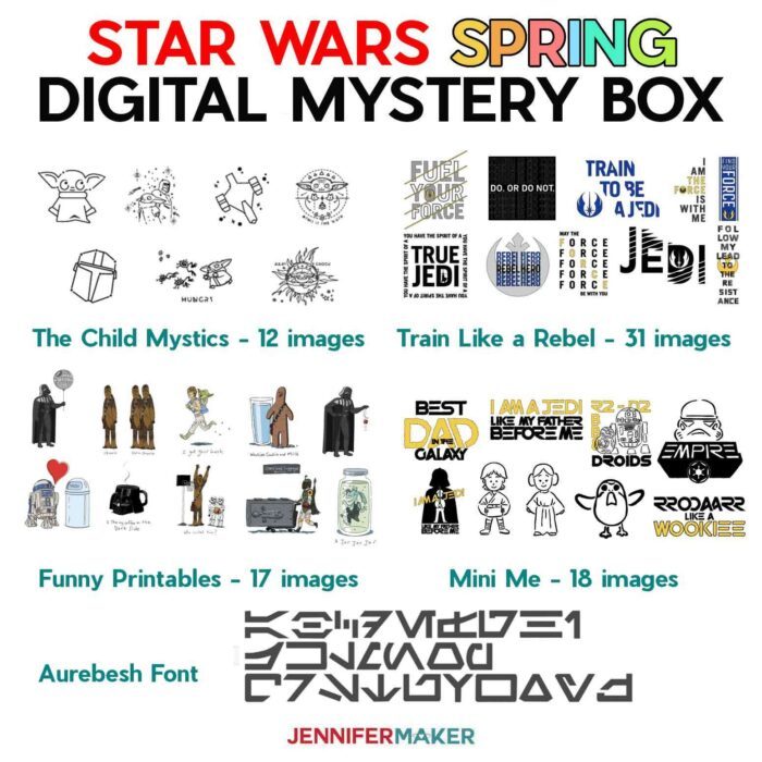 Star Wars Spring Digital Mystery Box