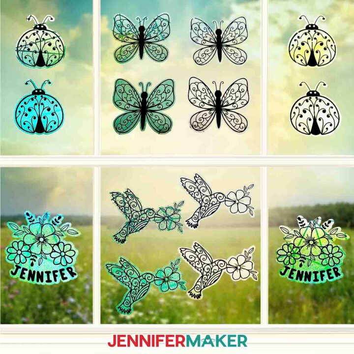 Suncatcher Window Clings
