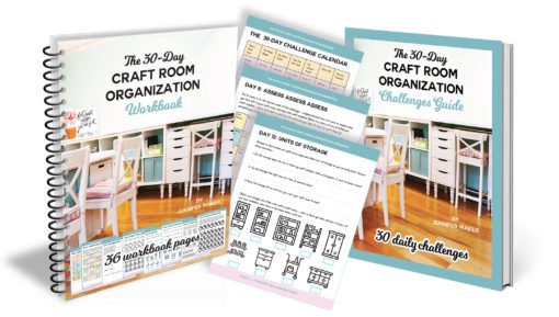 Craft Room Organization with JenniferMaker