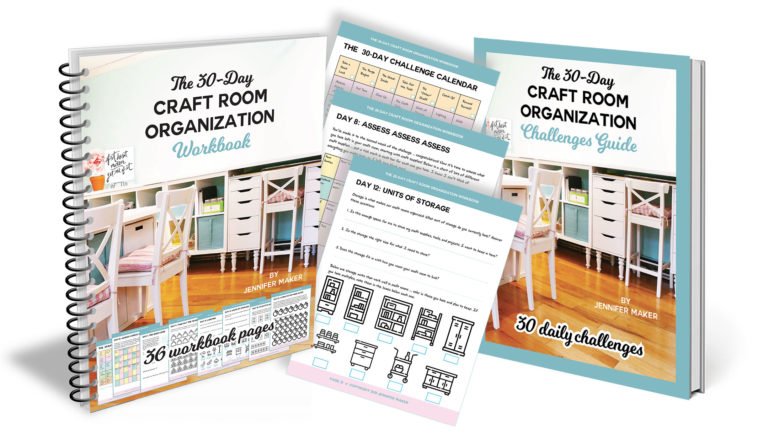 30-Day Craft Room Organization Challenge