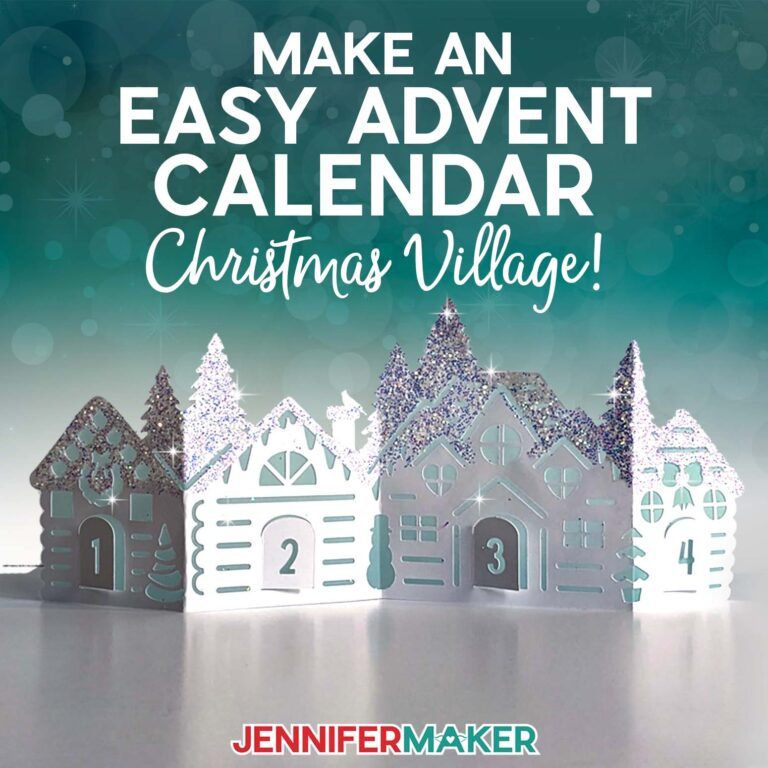 DIY Advent Calendar Village: Crafty Christmas Countdown