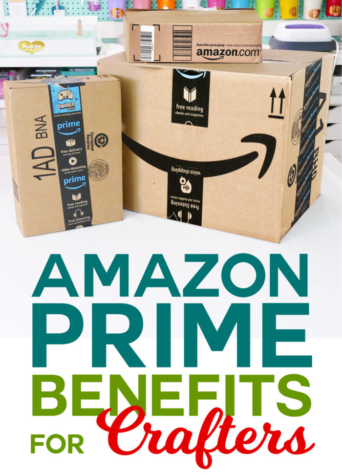 Amazon Prime Benefits for Crafters - Save Time and Money!