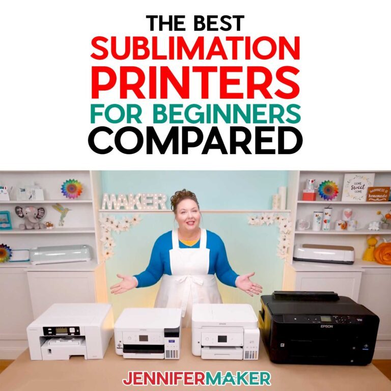 Choosing the Best Sublimation Printer in 2025! Jennifer Maker
