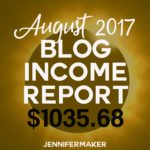 How Do Blogs Make Money: Income Reports Tell The Story of Blogging Revenue (August 2017) #incomereports #blogging